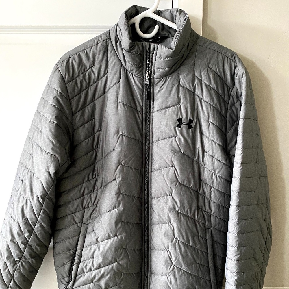 Under Armor ColdGear Reactor Jacket- Steel Color